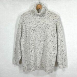 Zara Turtleneck Pullover Sweater Oversized Cozy Academia Winter Preppy S